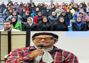 تصاویر بزرگداشت روز دانشجو در آق قلا / از حضور پر رنگ دانشجویان تا اجرای طنز قارنلی